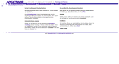 Desktop Screenshot of apextrans.riege.de